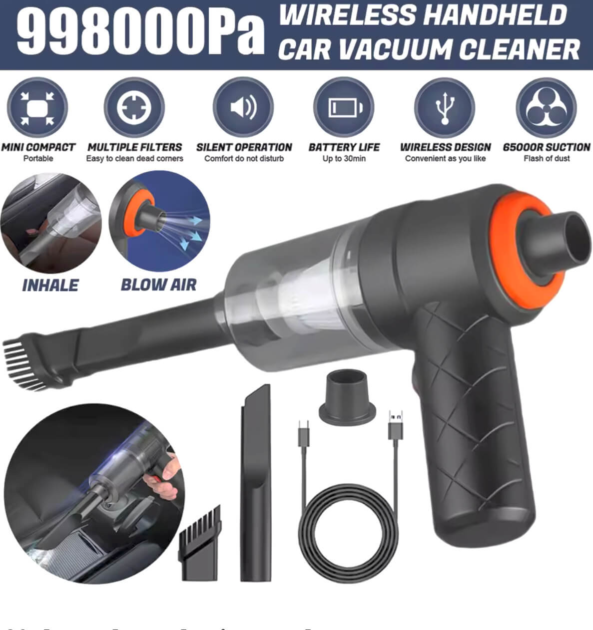 'SUCK & BLOW' Vacuum